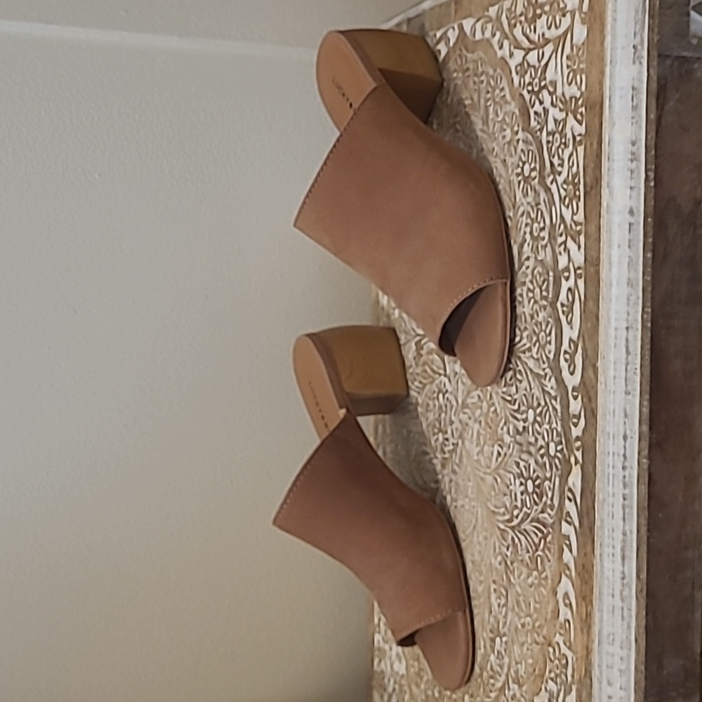Lucky Brand slide mule heel 8.5